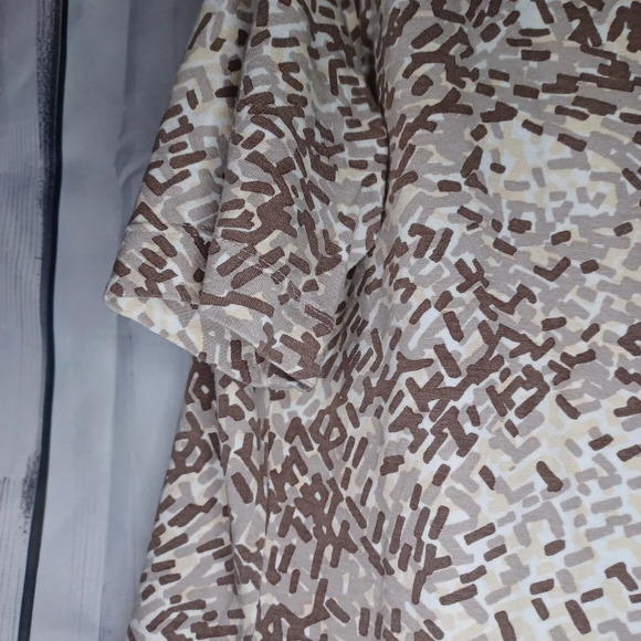 St.John Asymmetrical Short Sleeve Shirt - Picture 9 of 9